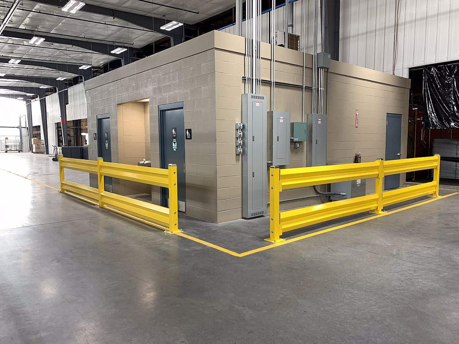 Warehouse Guard Rails MINER Corporation